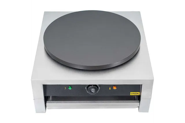 Naleśnikarka, płyta żeliwna z powłoką ceramiczną, Gredil, P 3 kW, U 230 V Gredil 772281