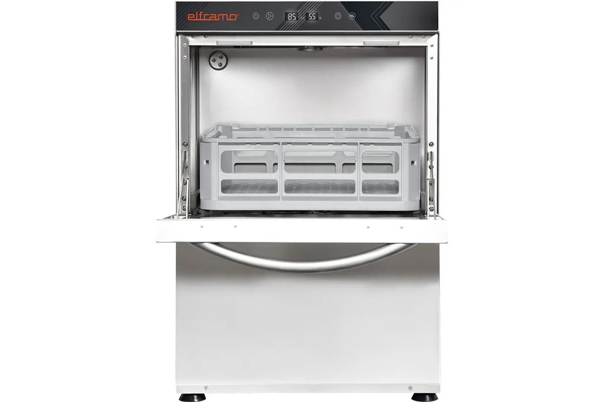 Zmywarka do szkła HERA z dozownikami detergentów, P 3,3 kW Elframo 802446