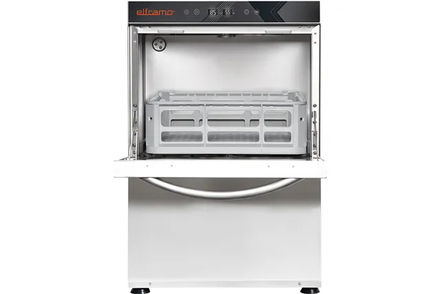 Zmywarka do szkła HERA z dozownikami detergentów, P 3,3 kW Elframo 802446