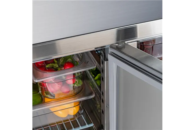 Stół chłodniczy 2 drzwiowy, agregat po prawej stronie, Frost, GN 1/1, V 187 l Stalgast 835026