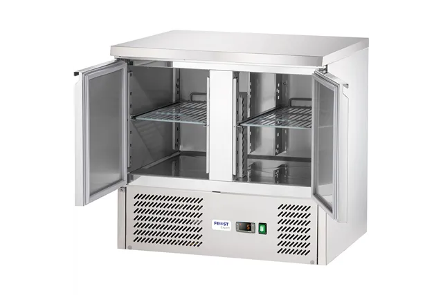 Stół chłodniczy 2 drzwiowy, agregat na dole, Frost, GN 1/1, V 180 l Stalgast 835029