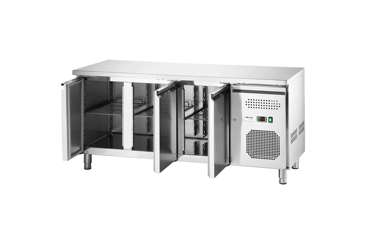 Stół chłodniczy 3 drzwiowy, agregat po prawej stronie, Frost, GN 1/1, V 312 l Stalgast 835036