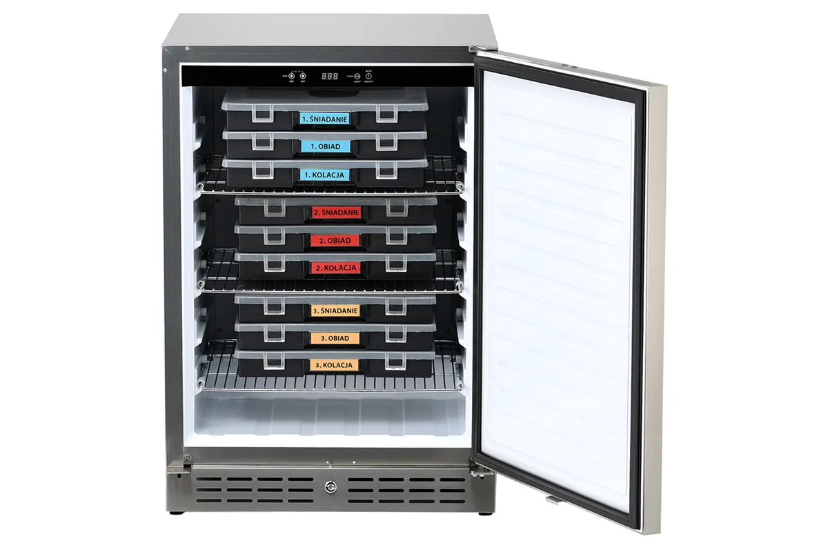 Lodówka na próbki, V 140 l Stalgast 850000