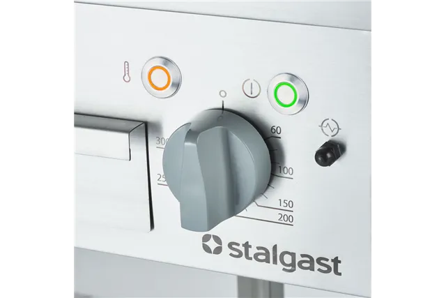 Płyta grillowa elektryczna, ryflowana, Gredil, 400x700x850 mm, P 4.0 kW, U 400 V Gredil 977302