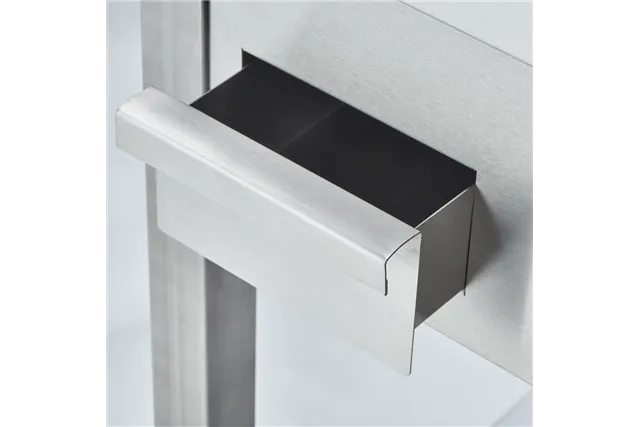 Płyta grillowa elektryczna, gładko-ryflowana, Gredil, 800x700x850 mm, P 8.1 kW, U 400 V Gredil 977313