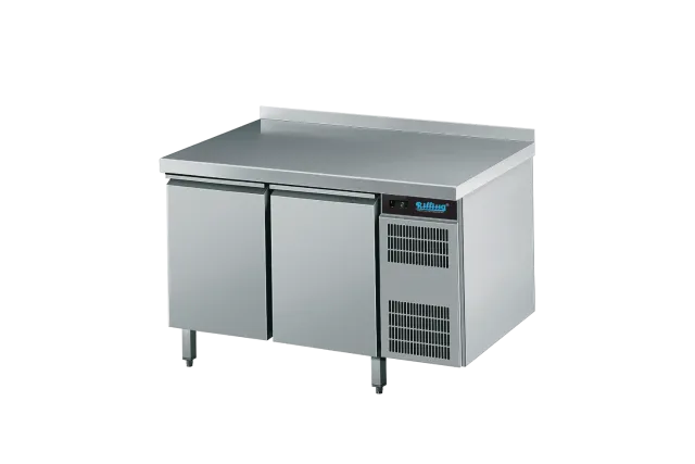 Stół mroźniczy 2-modułowy z blatem z centralnym chłodzeniem z rantem tylnym 1150x700x850 GN 1/1 270L ATK EK721 1701 Rilling