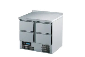 Stół chłodniczy GN 1/1 z agregatem dolnym bez blatu 950x680x800 AKT T0795 4UEV Rilling