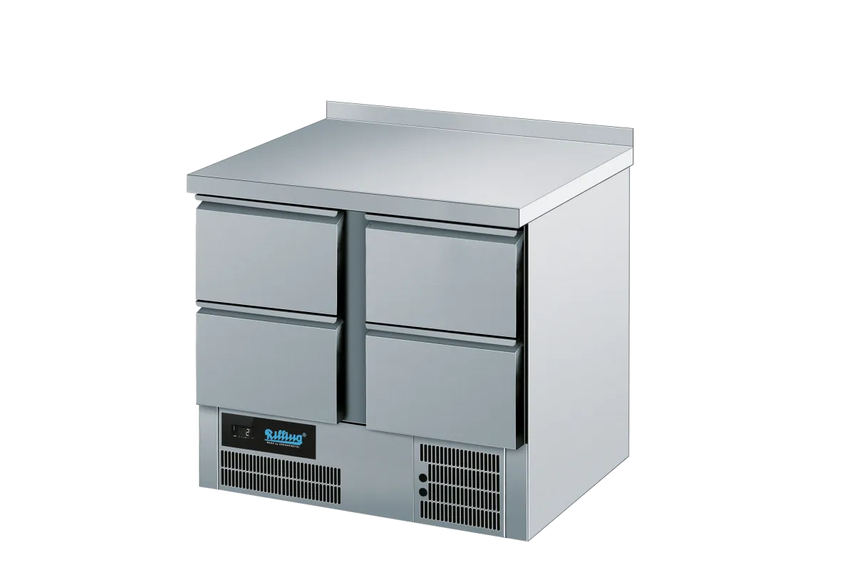 Stół chłodniczy GN 1/1 z agregatem dolnym bez blatu 950x680x800 AKT T0795 4UEV Rilling