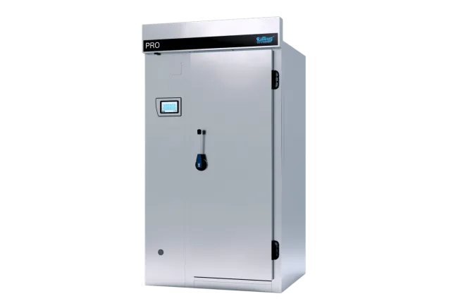 Schładzarko-zamrażarka szokowa wjezdna z izolowaną podłogą PRO 20xGN 1/1 1300x1248x2433 ASKFMSE2011D-MB Rilling