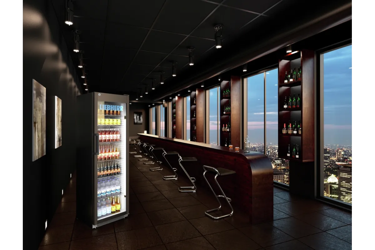 Witryna chłodnicza z chłodzeniem obiegowym 441 l 202,7x60x69,6 cm Liebherr FKDv 4523