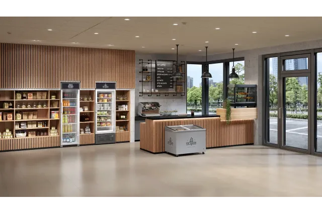 Witryna chłodnicza z chłodzeniem obiegowym 441 l 202,7x60x69,6 cm Liebherr FKDv 4513