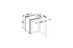 Humidor Liebherr 61,2x42,5x47,8 cm ZKes453