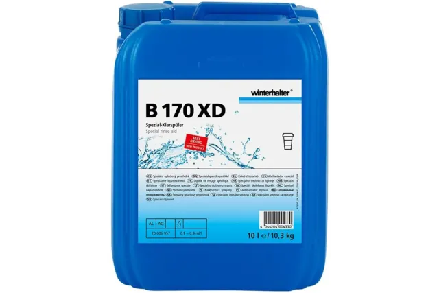 Winterhalter B170XD – specjalny nabłyszczacz do naczyń plastikowych, aluminium i srebra, 10L