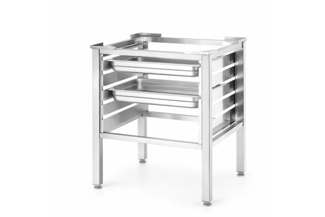 Podstawa pod piece EKA prowadnice na tace 5xGn 1/1 610x560x(H)770 mm  229521