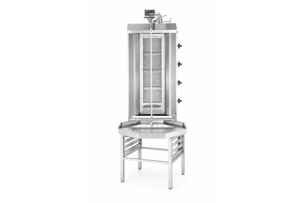 Kebab gazowy, Profi Line, 230V/16W, 13kW, 735x745x1110mm Hendi 226001