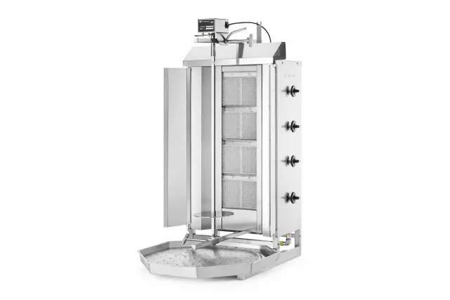 Kebab gazowy, Profi Line, 230V/16W, 13kW, 735x745x1110mm Hendi 226001