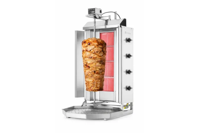 Kebab gazowy, Profi Line, 230V/16W, 13kW, 735x745x1110mm Hendi 226001