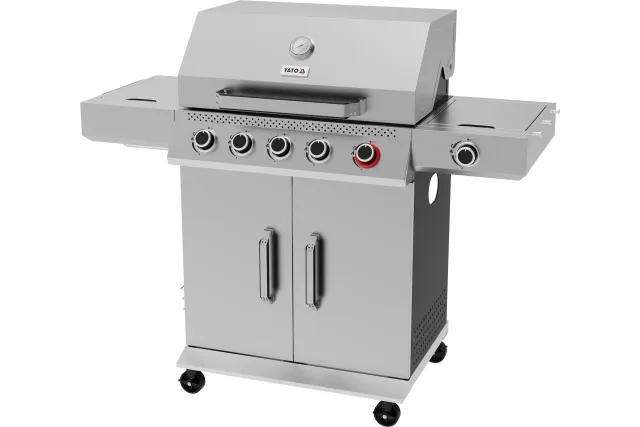 Grill Gazowy 5+1, 19kW stal nierdzewna Yato YG-20032