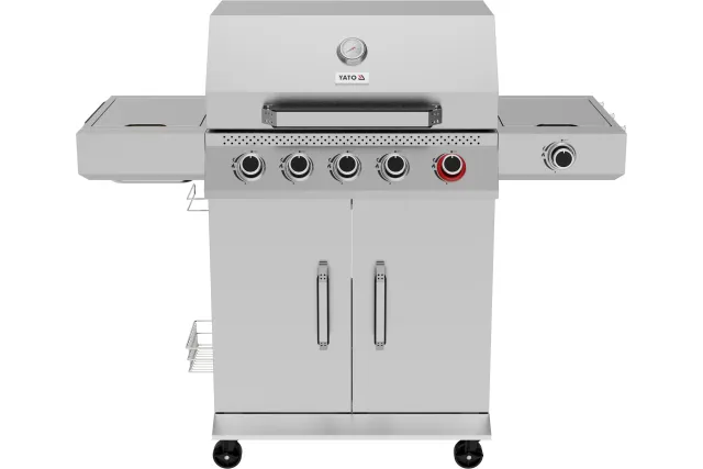 Grill Gazowy 5+1, 19kW stal nierdzewna Yato YG-20032
