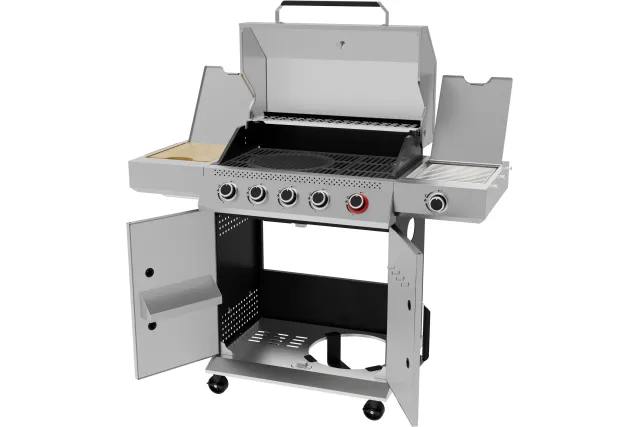 Grill Gazowy 5+1, 19kW stal nierdzewna Yato YG-20032