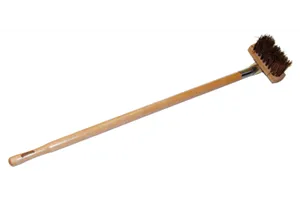 SZ - R ﻿Szczotka ze skrobakiem i włosiem ryżowym / mosiężnym Red Fox 00007310