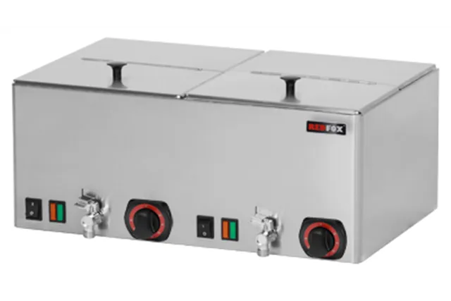 WEV - 11 ﻿Podgrzewacz parówek i bułek podwójny Red Fox 00000398