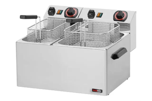 FE - 74 ﻿Frytownica elektryczna 8 + 5 l Red Fox 00000234