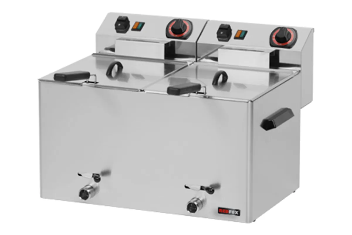 FE - 77 V ﻿Frytownica elektryczna 8 + 8 l Red Fox 00000231