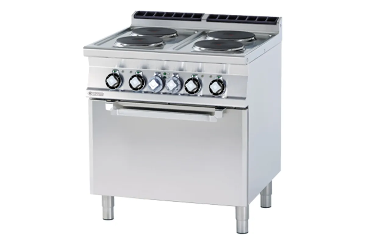 CF4-78 ET ﻿﻿Kuchnia ﻿z piekarnikiem elektryczna RM Gastro 00000958