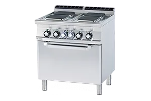 CFQ4-78 ET ﻿﻿Kuchnia elektryczna z piekarnikiem RM Gastro 00000959