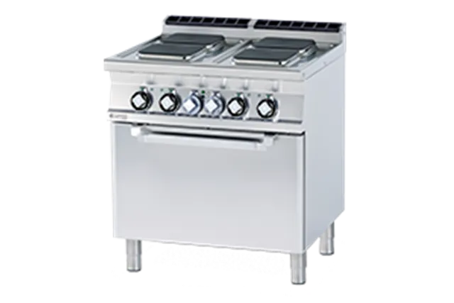 CFQ4-78 ET ﻿﻿Kuchnia elektryczna z piekarnikiem RM Gastro 00000959