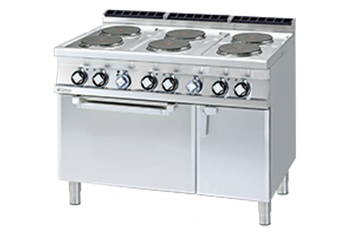 CF6-712 ETV ﻿﻿Kuchnia ﻿z piekarnikiem elektryczna RM Gastro 00000962