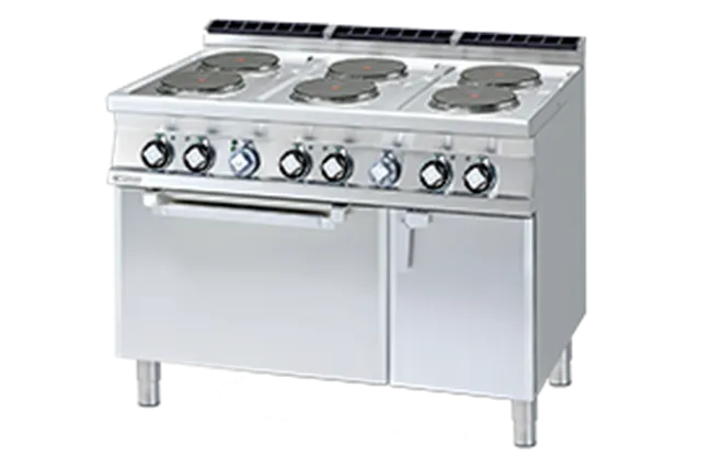 CF6-712 ETV ﻿﻿Kuchnia ﻿z piekarnikiem elektryczna RM Gastro 00000962