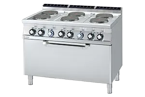 CF6-712 ET ﻿﻿Kuchnia ﻿z piekarnikiem elektryczna RM Gastro 00000964