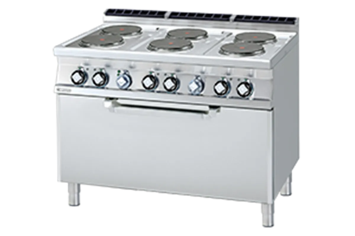 CF6-712 ET ﻿﻿Kuchnia ﻿z piekarnikiem elektryczna RM Gastro 00000964