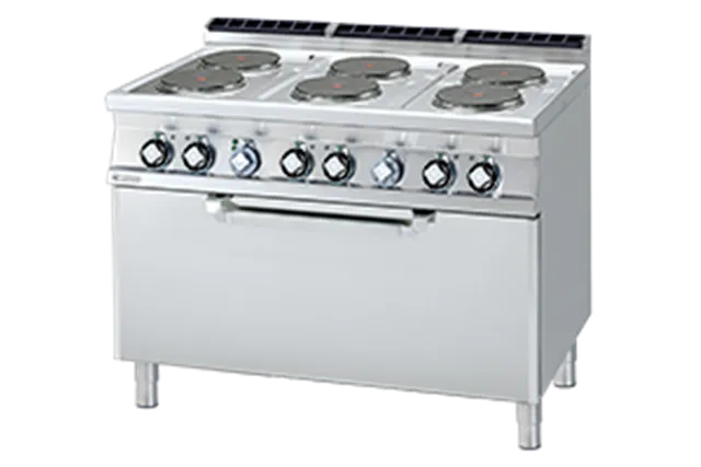 CF6-712 ET ﻿﻿Kuchnia ﻿z piekarnikiem elektryczna RM Gastro 00000964