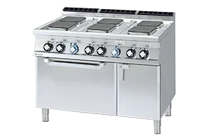 CFQ6-712 ETV ﻿﻿Kuchnia elektryczna z piekarnikiem RM Gastro 00000963