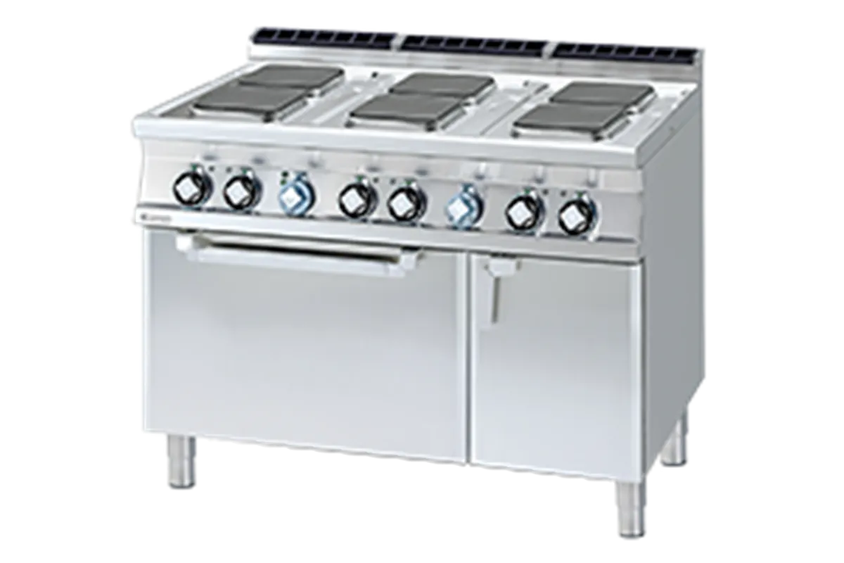 CFQ6-712 ETV ﻿﻿Kuchnia elektryczna z piekarnikiem RM Gastro 00000963