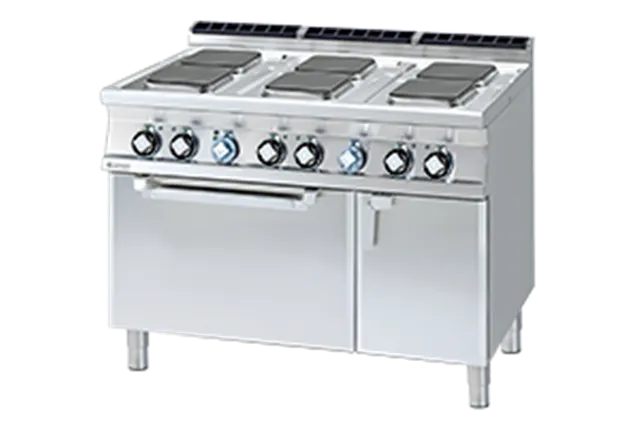 CFQ6-712 ETV ﻿﻿Kuchnia elektryczna z piekarnikiem RM Gastro 00000963