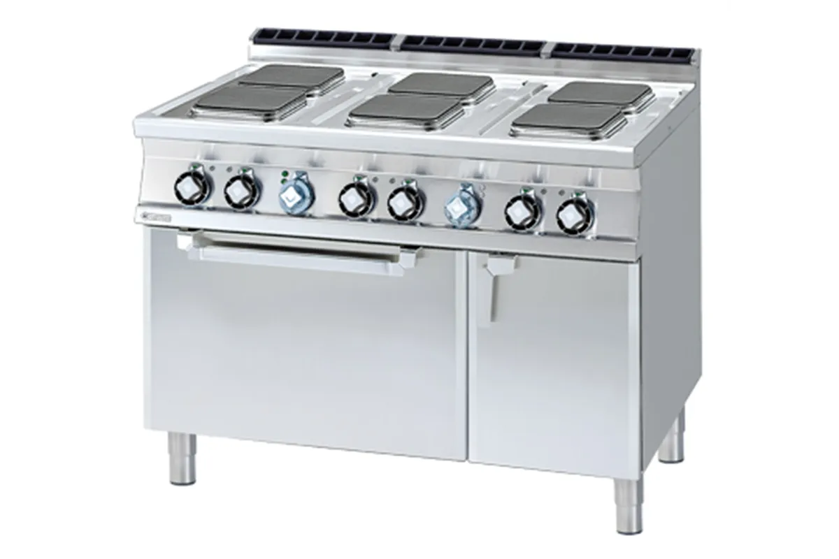 CFVQ6-712 ETV ﻿﻿Kuchnia elektryczna z piekarnikiem RM Gastro 00008745