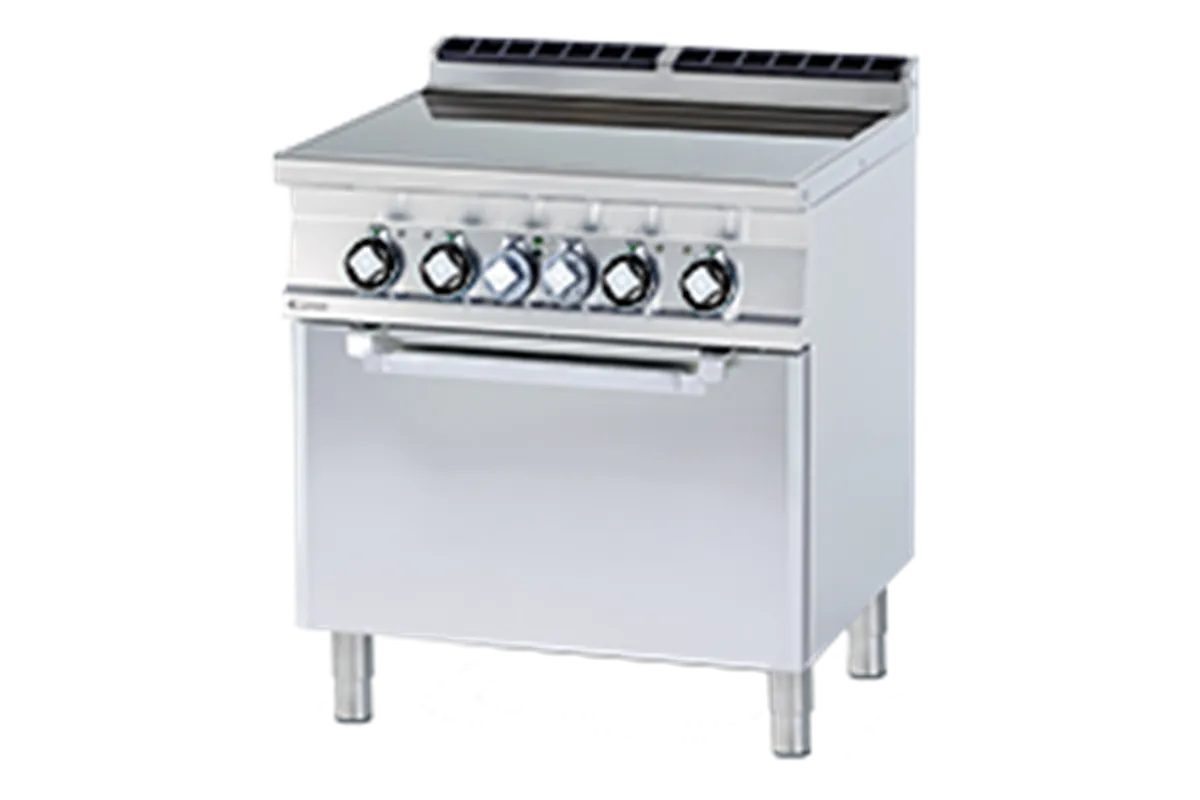 CFC4-78 ET ﻿﻿Kuchnia elektryczna ceramiczna z piekarnikiem RM Gastro 00000960