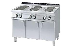 PC-712 ET ﻿﻿Kuchnia elektryczna z szafką RM Gastro 00000866