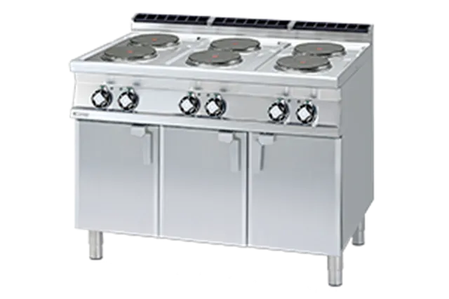 PC-712 ET ﻿﻿Kuchnia elektryczna z szafką RM Gastro 00000866