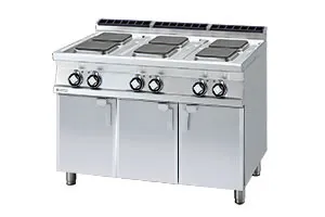 PCQ-712 ET ﻿﻿Kuchnia elektryczna z szafką RM Gastro 00000867