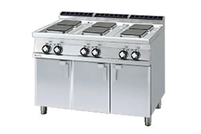 PCQ-712 ET ﻿﻿Kuchnia elektryczna z szafką RM Gastro 00000867