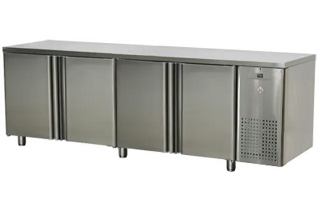 SM 4D DL Stół mroźniczy czterodrzwiowy z rantem RM Gastro 00008728