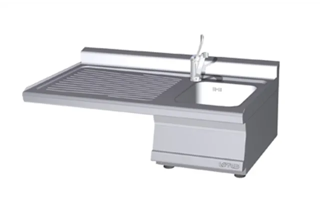 LAT-610DX ﻿﻿Zlew z baterią RM Gastro 00000574