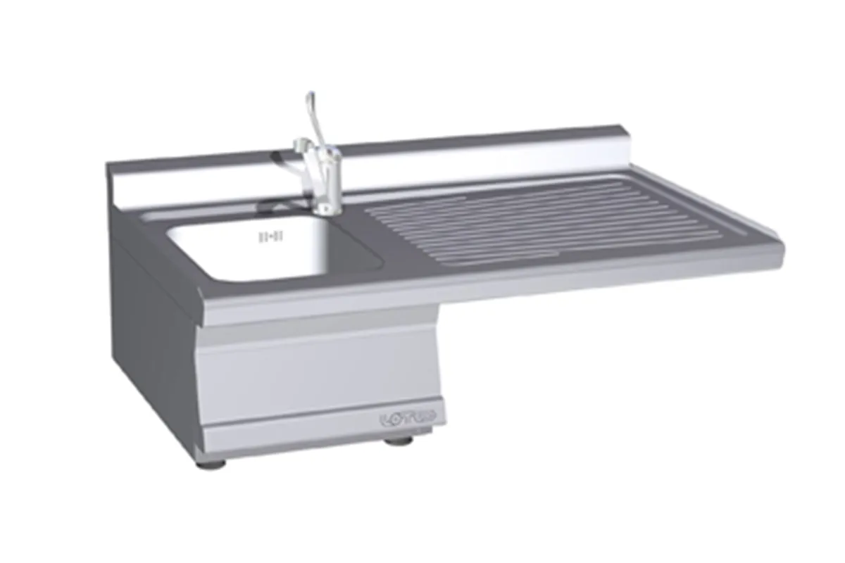 LAT-610SX ﻿﻿Zlew z baterią RM Gastro 00000575