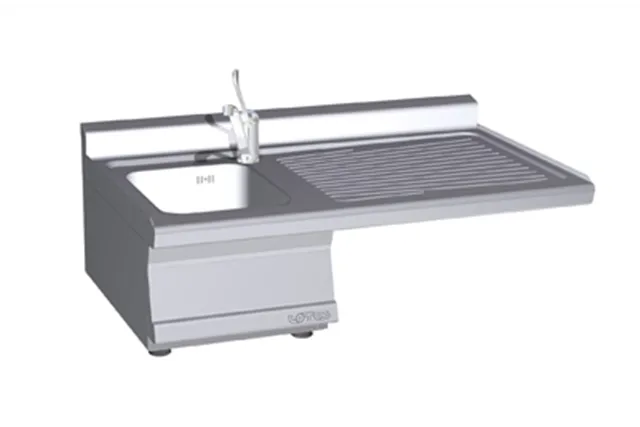 LAT-610SX ﻿﻿Zlew z baterią RM Gastro 00000575