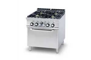 CF4-98 GE ﻿﻿Kuchnia gazowa z piekarnikiem elektrycznym RM Gastro 00001083